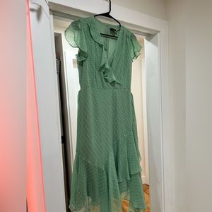 Light green summer dress